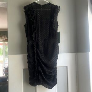 NWT Sam and Jess Black Mini Dress, XL